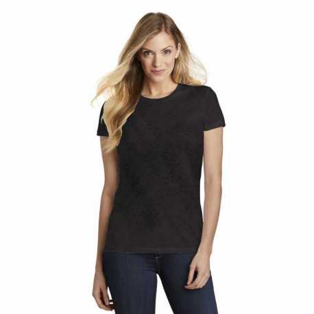 District DT155 Women's Fitted Perfect Tri Tee