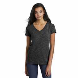 District DT664 Women's Medal V-Neck Tee