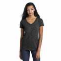 District DT664 Women's Medal V-Neck Tee