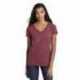 District DT664 Women's Medal V-Neck Tee