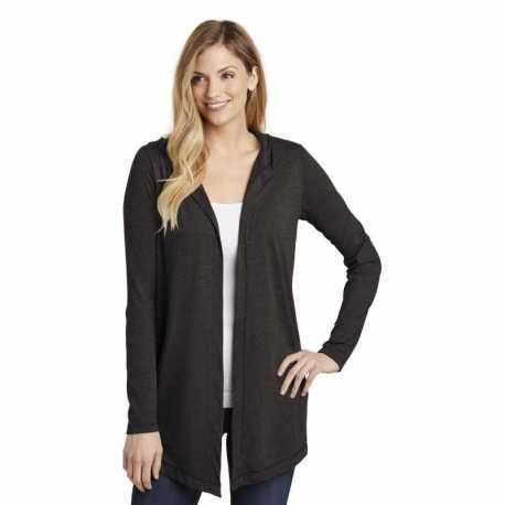 District DT156 Women's Perfect Tri Hooded Cardigan