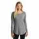 District DT132L Women's Perfect Tri Long Sleeve Tunic Tee