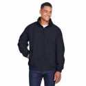 Harriton M740 Adult Fleece-Lined Nylon Jacket