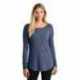 District DT132L Women's Perfect Tri Long Sleeve Tunic Tee