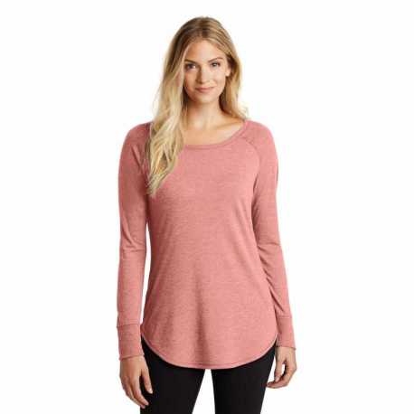 District DT132L Women's Perfect Tri Long Sleeve Tunic Tee