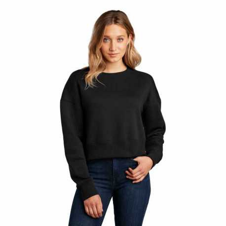 District DT1105 Women's Perfect Weight Fleece Cropped Crew