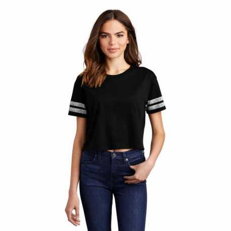 District DT488 Women's Scorecard Crop Tee