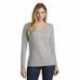 District DT6201 Women's Very Important Tee Long Sleeve V-Neck