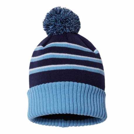 Richardson 134 Pom Cuffed Beanie