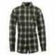 Burnside B8210 Men's Plaid Flannel Shirt