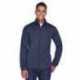 Devon & Jones DG796 Men's Newbury Colorblock Melange Fleece Full-Zip