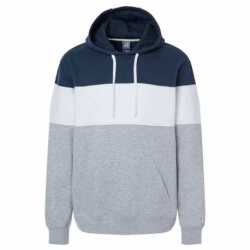 J America 8644JA Men's Varsity Pullover Hooded Sweatshirt