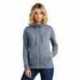 District DT673 Women's Featherweight French Terry Full-Zip Hoodie