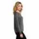 District DT672 Women's Featherweight French Terry Long Sleeve Crewneck