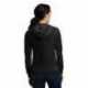 District DT2100 Women's Fitted Jersey Full-Zip Hoodie