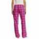 District DT2800 Women's Flannel Plaid Pant