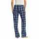 District DT2800 Women's Flannel Plaid Pant