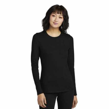 District DT110 Women's Perfect Blend CVC Long Sleeve Tee