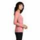 District DT110 Women's Perfect Blend CVC Long Sleeve Tee