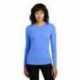 District DT110 Women's Perfect Blend CVC Long Sleeve Tee