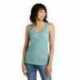 District DT154 Women's Perfect Blend CVC V-Neck Tank