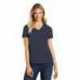 District DM1190L Women's Perfect Blend CVC V-Neck Tee