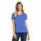 District DM1190L Women's Perfect Blend CVC V-Neck Tee