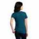 District DM1190L Women's Perfect Blend CVC V-Neck Tee