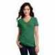 District DM1190L Women's Perfect Blend CVC V-Neck Tee