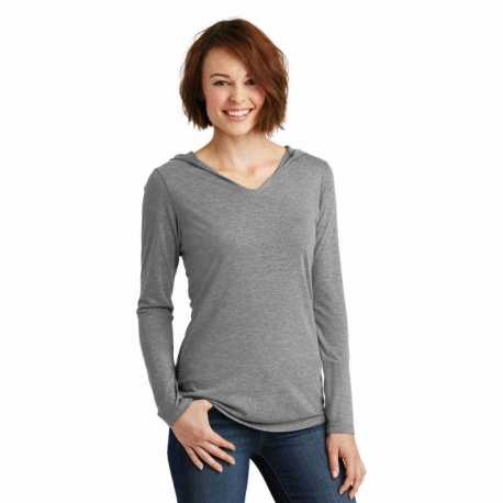 District DM139L Women's Perfect Tri Long Sleeve Hoodie