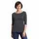 District DM107L Women's Perfect Weight 3/4-Sleeve Tee