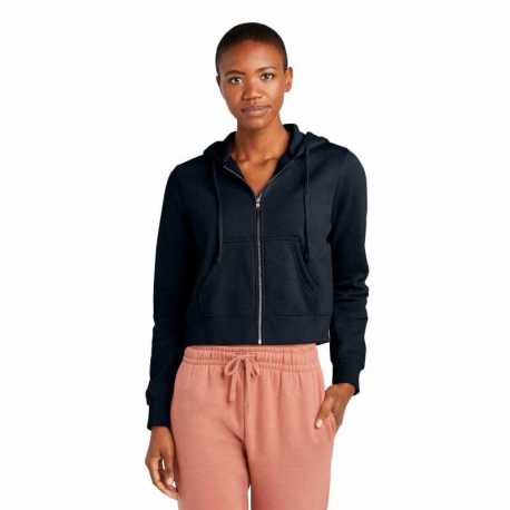 District DT6103 Women's V.I.T Fleece Full-Zip Hoodie