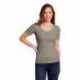 District DT6020 Women's V.I.T Rib Scoop Neck Tee