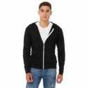 Bella + Canvas 3939 Unisex Triblend Full-Zip Lightweight Hoodie