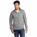 Port & Company PC78FZ Core Fleece Cadet Full-Zip Sweatshirt