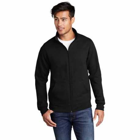 Port & Company PC78FZ Core Fleece Cadet Full-Zip Sweatshirt