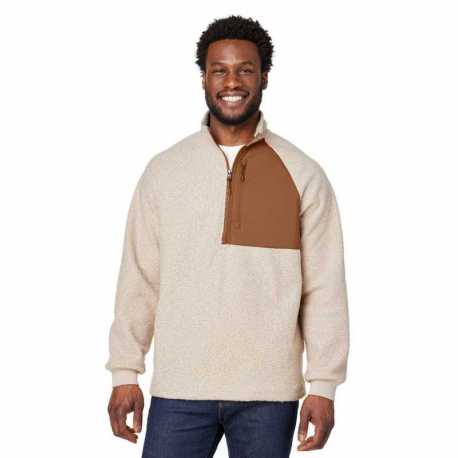 North End NE713 Men's Aura Sweater Fleece Quarter-Zip