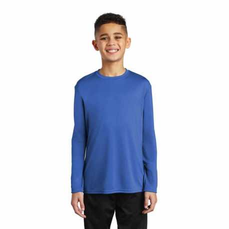 Port & Company PC380YLS Youth Long Sleeve Performance Tee