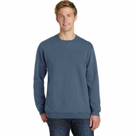 Port & Company PC098 Beach Wash Garment-Dyed Crewneck Sweatshirt