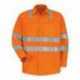 Red Kap SS14HV High Visibility Safety Long Sleeve Work Shirt