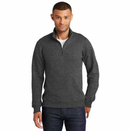 Port & Company PC850Q Fan Favorite Fleece 1/4-Zip Pullover Sweatshirt