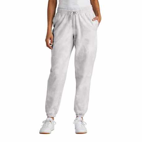 Port & Company LPC140P Ladies Beach Wash Cloud Tie-Dye Sweatpant