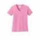 Port & Company LPC54V Ladies Core Cotton V-Neck Tee