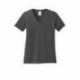 Port & Company LPC54V Ladies Core Cotton V-Neck Tee