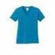 Port & Company LPC54V Ladies Core Cotton V-Neck Tee