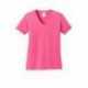 Port & Company LPC54V Ladies Core Cotton V-Neck Tee