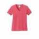 Port & Company LPC54V Ladies Core Cotton V-Neck Tee