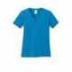 Port & Company LPC54V Ladies Core Cotton V-Neck Tee