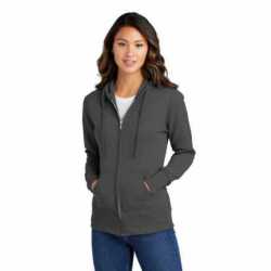 Port & Company LPC78ZH Ladies Core Fleece Full-Zip Hooded Sweatshirt