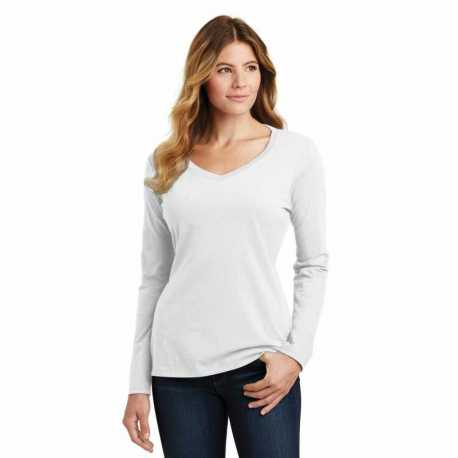 Port & Company LPC450VLS Ladies Long Sleeve Fan Favorite V-Neck Tee